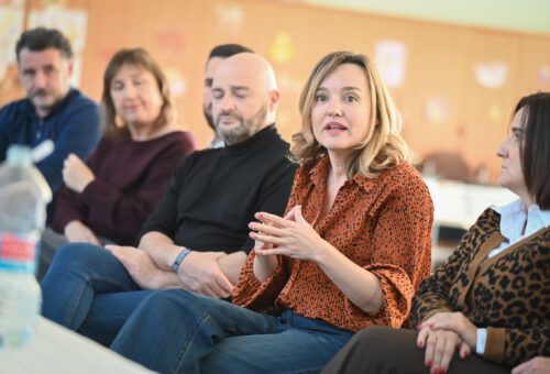 Pilar Alegría propone la puesta en marcha de un convenio autonómico de la discapacidad