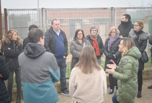 Pilar Alegría se compromete con el segundo instituto de Monzón: “los jóvenes no pueden esperar a 2028”
