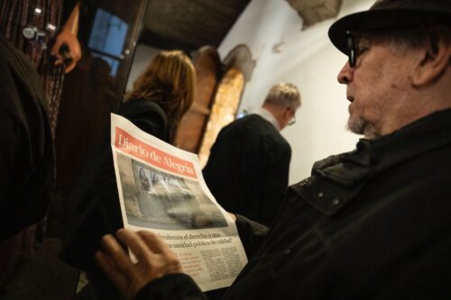 El PSOE Aragón presenta el periódico “Diario de Alegría”, un formato innovador para dar a conocer su programa electoral